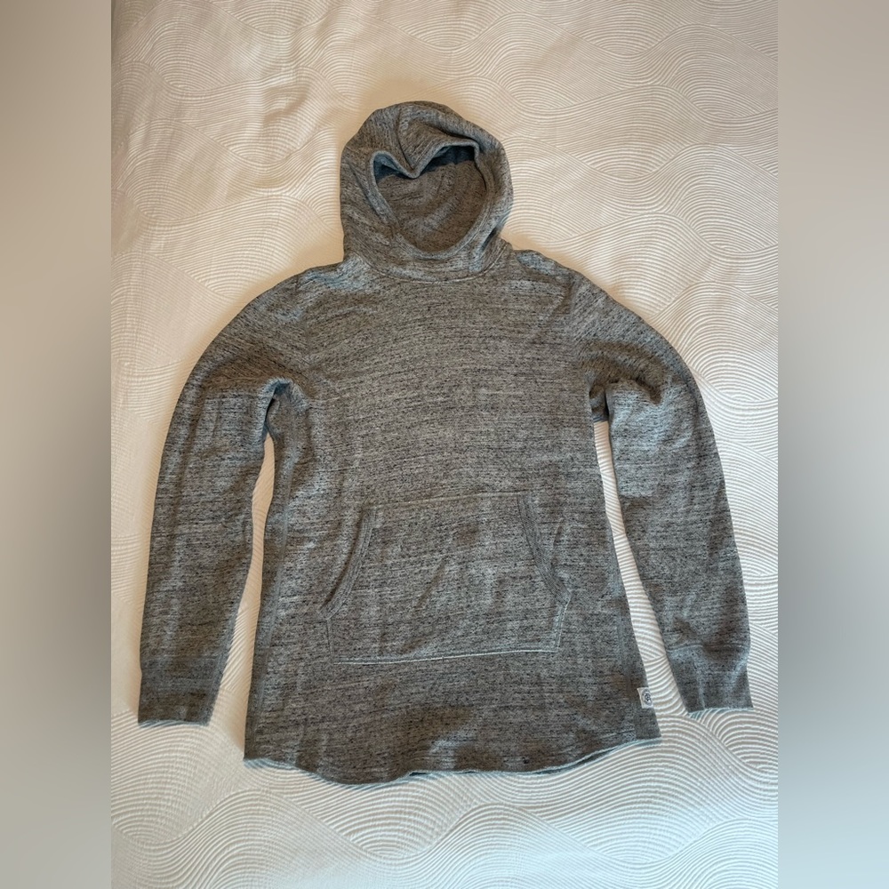 Reigning Champ - Mesh Fleece Pullover Hoodie - Asphalt Grey - XL